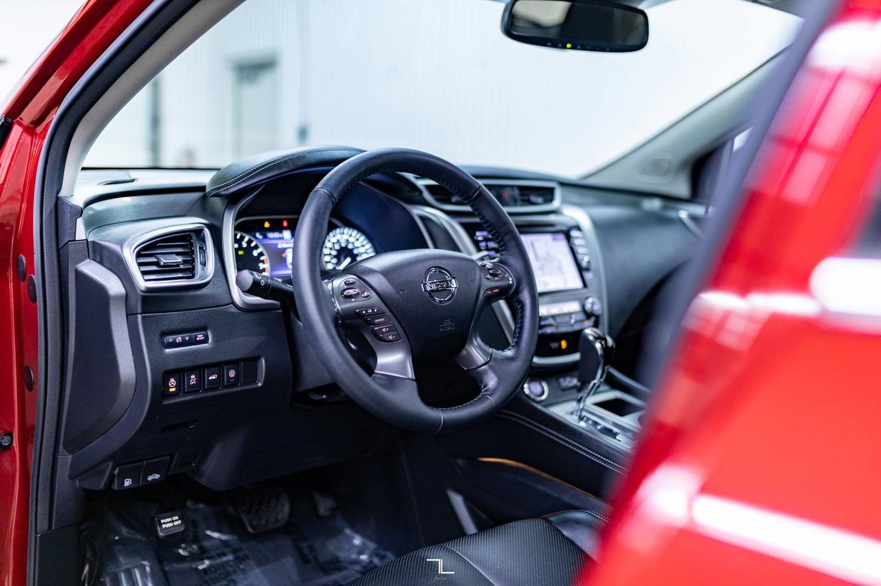 2020 Nissan Murano AWD SL Leather Roof Nav BCam Red Deer AB