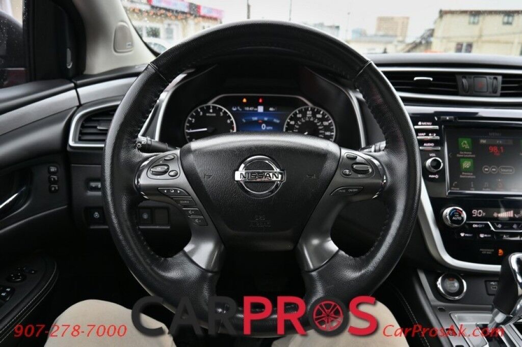 2020 Nissan Murano SL - Power & Heated Leather Seats - Heated Steering Wheel - 2nd Row Heated Seats - Bose Premium Sound - Apple CarPlay/Android Auto - NAV - Backup Camera - Dual Panel Sunroof - Keyless Entry & Start - Power Liftgate - 28 MPG Anchorage AK