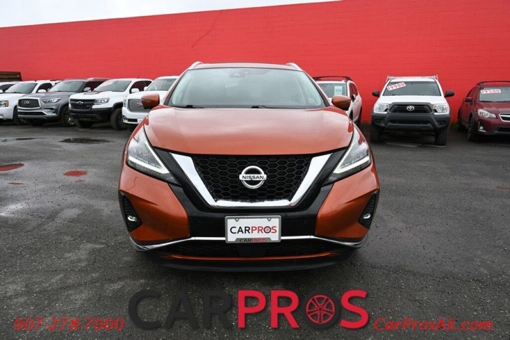 2020 Nissan Murano SL - Power & Heated Leather Seats - Heated Steering Wheel - 2nd Row Heated Seats - Bose Premium Sound - Apple CarPlay/Android Auto - NAV - Backup Camera - Dual Panel Sunroof - Keyless Entry & Start - Power Liftgate - 28 MPG Anchorage AK