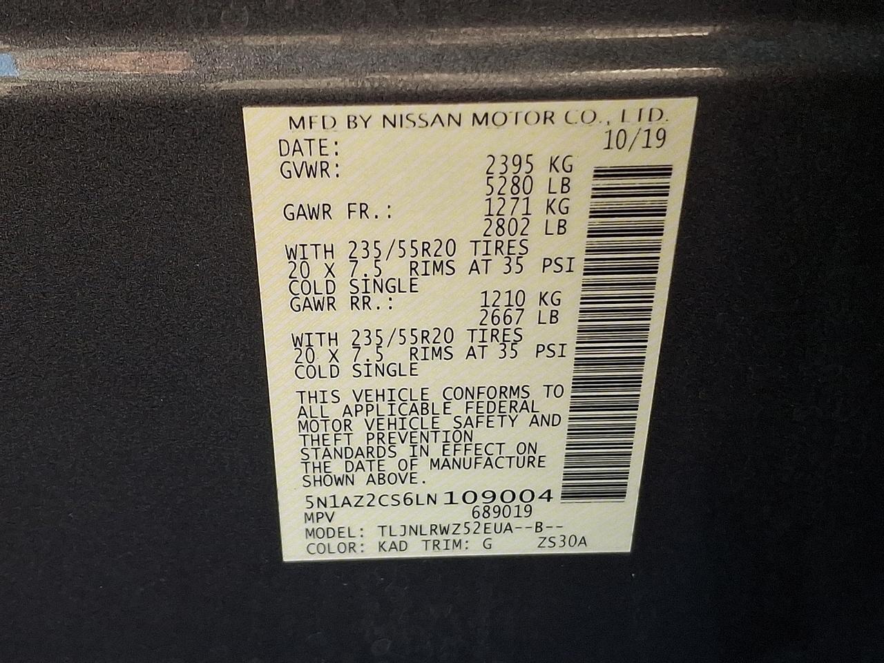 2020 Nissan Murano SL Intelligent AWD Vineland NJ