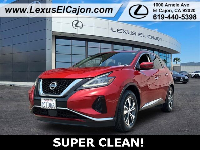 2020 Nissan Murano SV San Diego County CA
