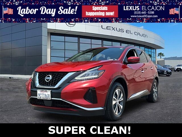 2020 Nissan Murano SV San Diego County CA