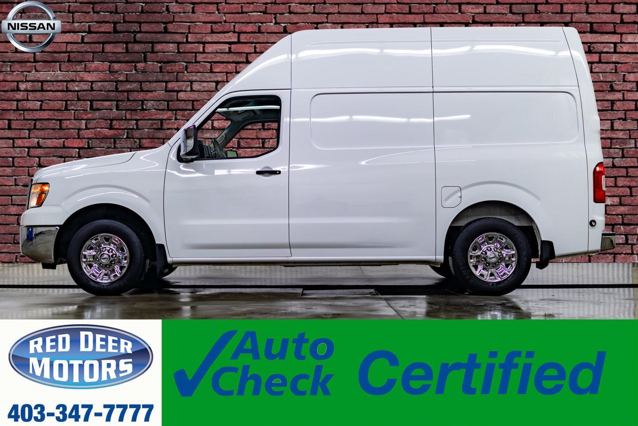 2020 Nissan NV 2500 S High Roof Cargo Van Nav BCam Red Deer AB