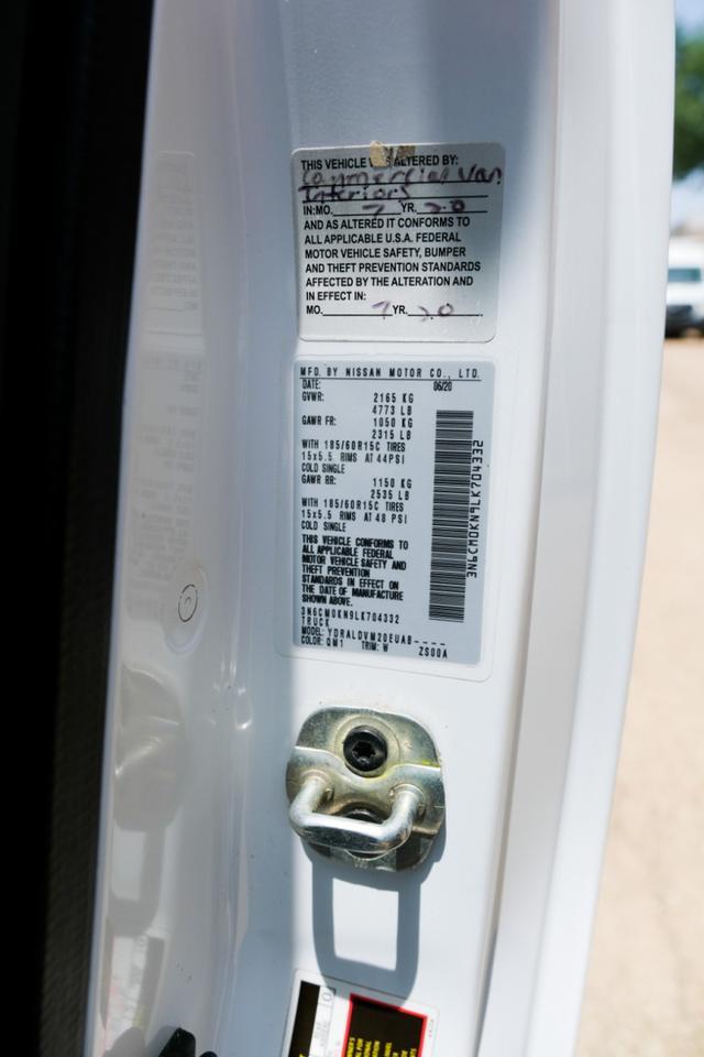 2020 Nissan NV200 Compact Cargo S Farmers Branch TX