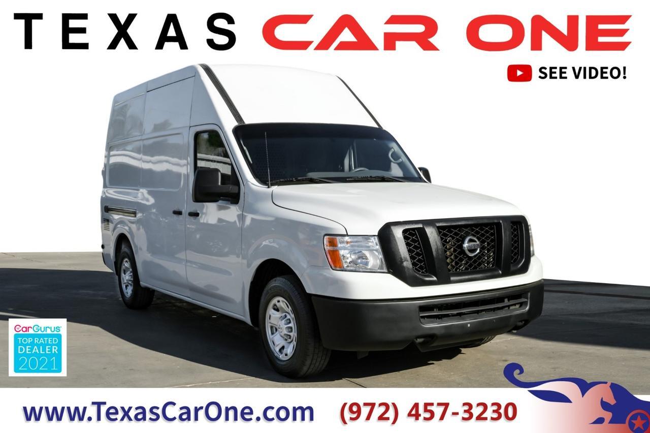 2020 Nissan NV2500 HD SV CARGO VAN HIGH ROOF REAR CAMERA REAR SONAR BLUETOOTH CRUISE C Carrollton TX