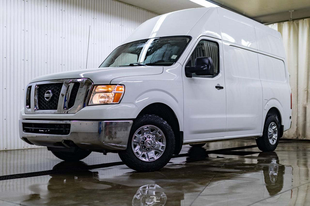 2020 Nissan NV2500 SV High Roof Cargo Van Nav BCam Red Deer AB