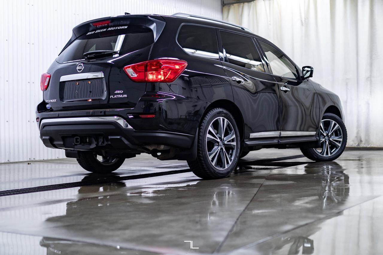 2020 Nissan Pathfinder AWD Platinum Leather Roof Nav BCam Red Deer AB