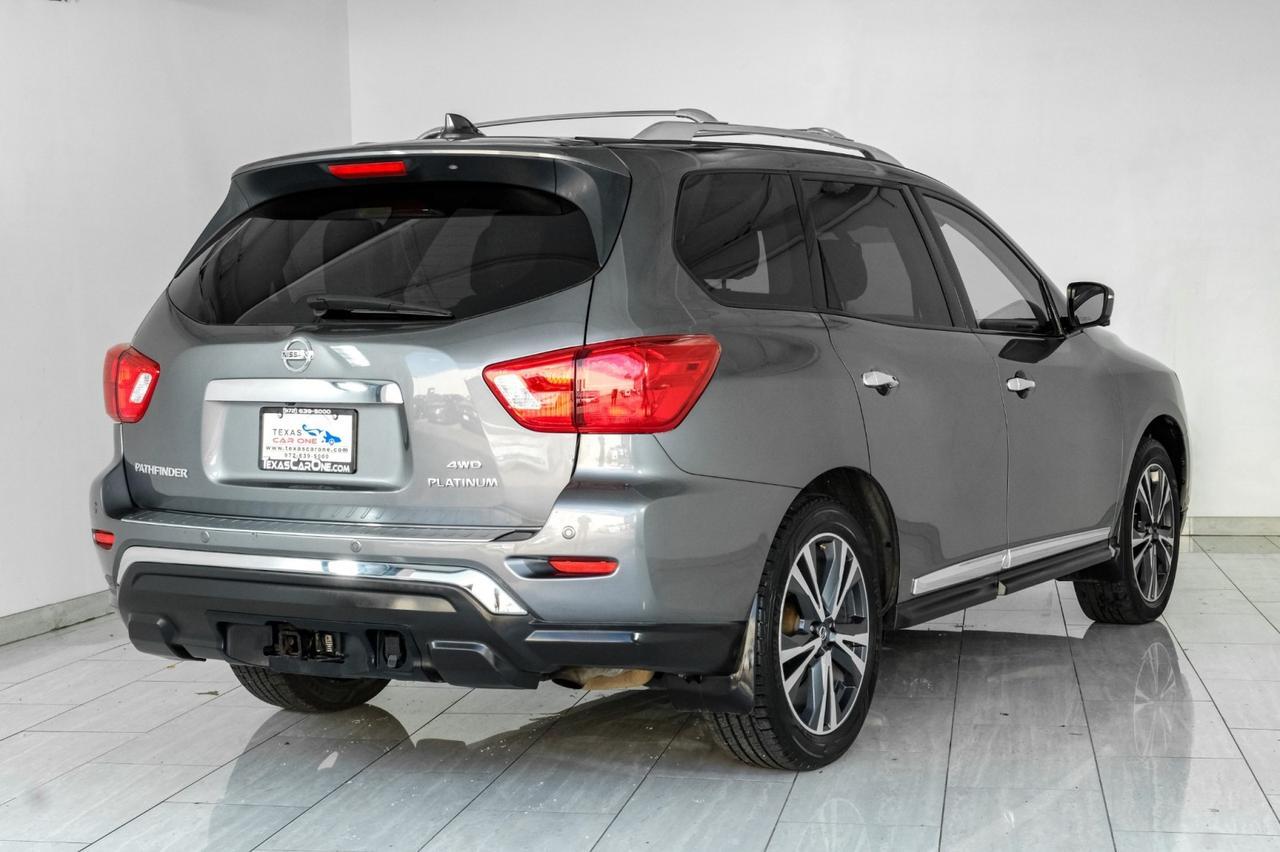 2020 Nissan Pathfinder PLATINUM 4WD BLIND SPOT ASSIST NAVIGATION PANORMA LEATHER SEATS REAR CAMERA Carrollton TX