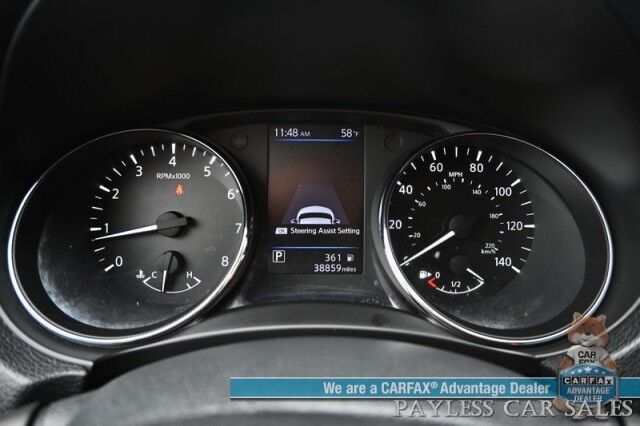 2020 Nissan Rogue SL / AWD / Premium Pkg / Auto Start / Heated Leather Seats & Steering Wheel / Panoramic Sunroof / Navigation / Adaptive Cruise / Blind Spot & Collision Alert / Apple CarPlay & Android Auto / Tow Pkg Anchorage AK