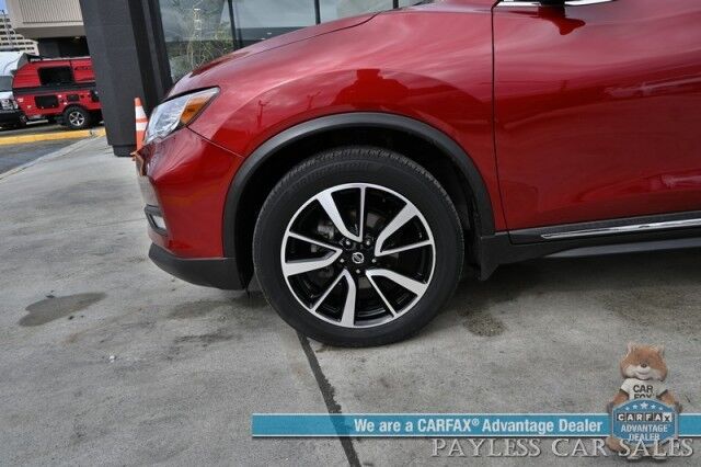 2020 Nissan Rogue SL / AWD / Premium Pkg / Auto Start / Heated Leather Seats & Steering Wheel / Panoramic Sunroof / Navigation / Adaptive Cruise / Blind Spot & Collision Alert / Apple CarPlay & Android Auto / Tow Pkg Anchorage AK