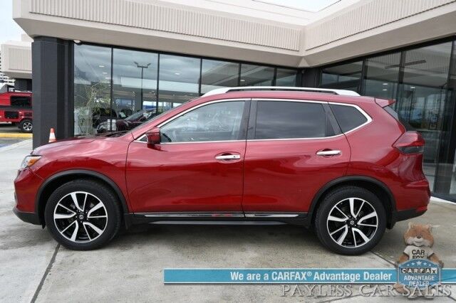 2020 Nissan Rogue SL / AWD / Premium Pkg / Auto Start / Heated Leather Seats & Steering Wheel / Panoramic Sunroof / Navigation / Adaptive Cruise / Blind Spot & Collision Alert / Apple CarPlay & Android Auto / Tow Pkg Anchorage AK