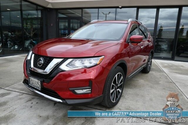 2020 Nissan Rogue SL / AWD / Premium Pkg / Auto Start / Heated Leather Seats & Steering Wheel / Panoramic Sunroof / Navigation / Adaptive Cruise / Blind Spot & Collision Alert / Apple CarPlay & Android Auto / Tow Pkg Anchorage AK