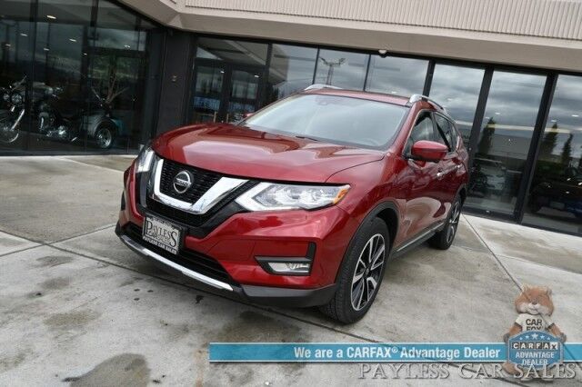 2020 Nissan Rogue SL / AWD / Premium Pkg / Auto Start / Heated Leather Seats & Steering Wheel / Panoramic Sunroof / Navigation / Adaptive Cruise / Blind Spot & Collision Alert / Apple CarPlay & Android Auto / Tow Pkg Anchorage AK