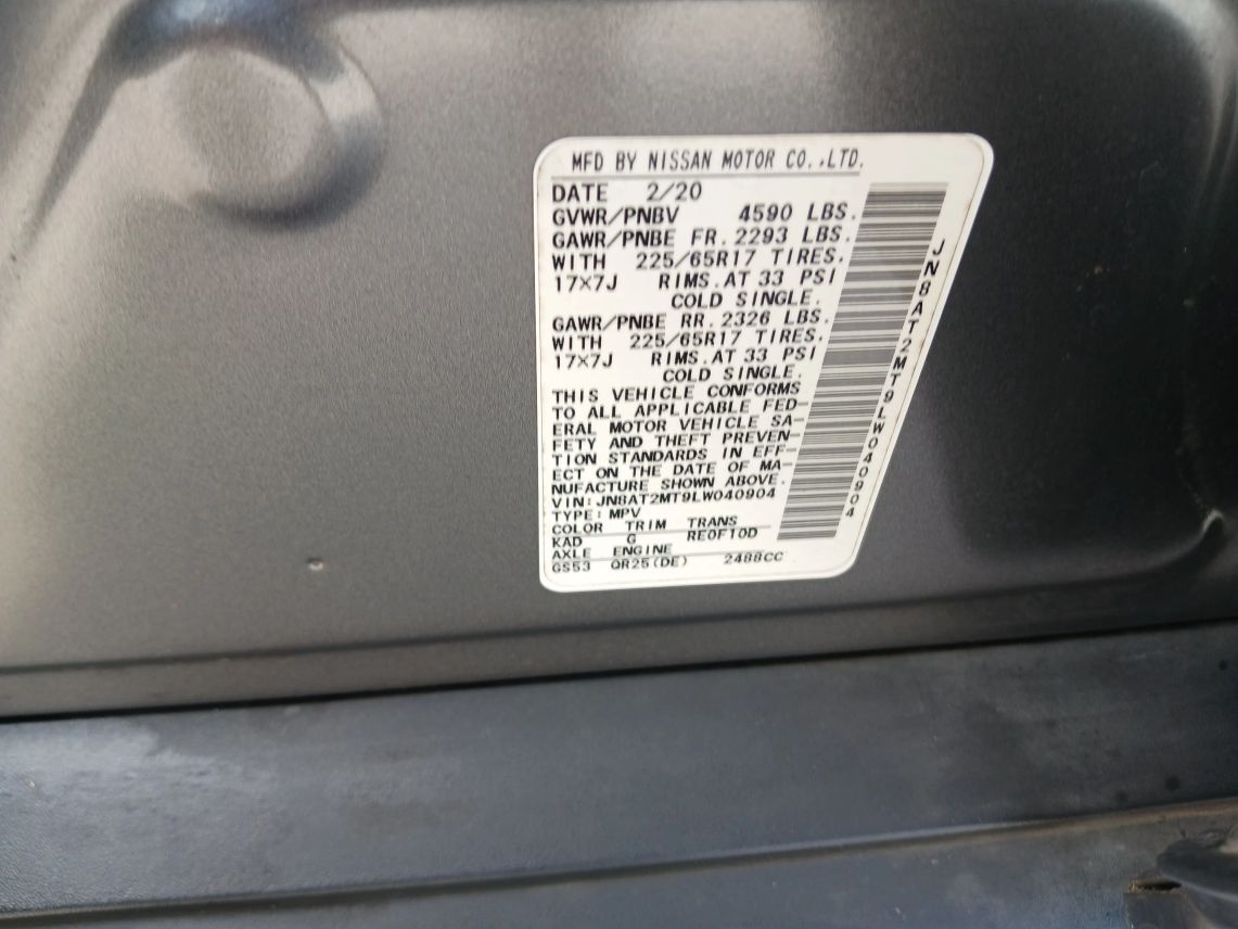 2020 Nissan Rogue SV Sport Utility 4D Maitland FL