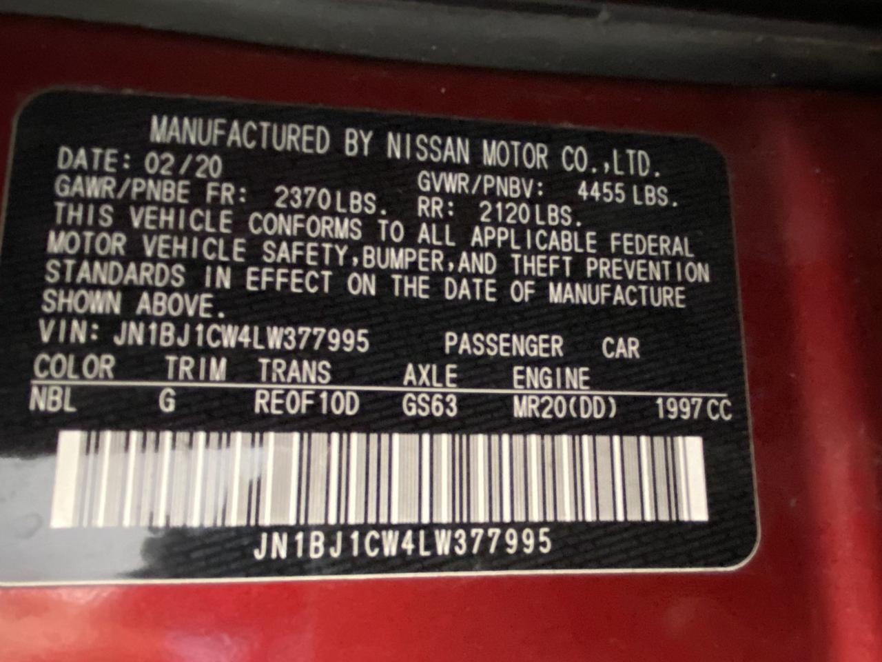 2020 Nissan Rogue Sport S Richmond Hill NY