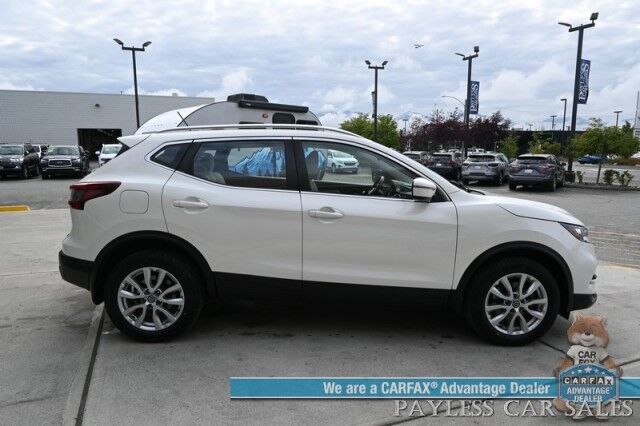 2020 Nissan Rogue Sport SL / AWD / All Weather Pkg / Auto Start / Power & Heated Seats / Heated Steering Wheel / Lane Departure & Blind Spot Alert / Apple CarPlay & Android Auto / AUX & USB Input / Back Up Camera / 1-Owner Anchorage AK