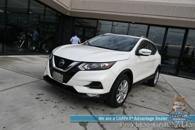 2020 Nissan Rogue Sport SL / AWD / All Weather Pkg / Auto Start / Power & Heated Seats / Heated Steering Wheel / Lane Departure & Blind Spot Alert / Apple CarPlay & Android Auto / AUX & USB Input / Back Up Camera / 1-Owner Anchorage AK
