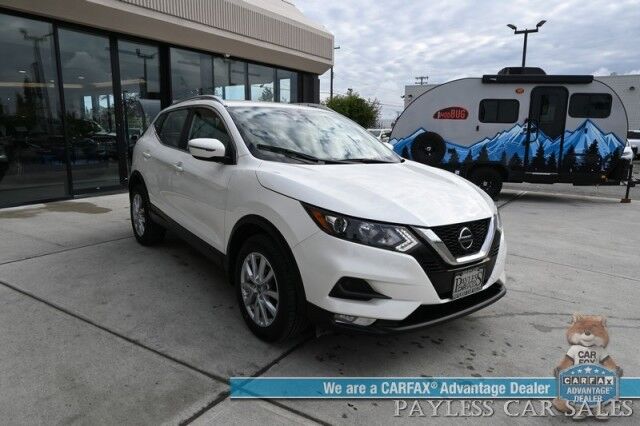 2020 Nissan Rogue Sport SL / AWD / All Weather Pkg / Auto Start / Power & Heated Seats / Heated Steering Wheel / Lane Departure & Blind Spot Alert / Apple CarPlay & Android Auto / AUX & USB Input / Back Up Camera / 1-Owner Anchorage AK