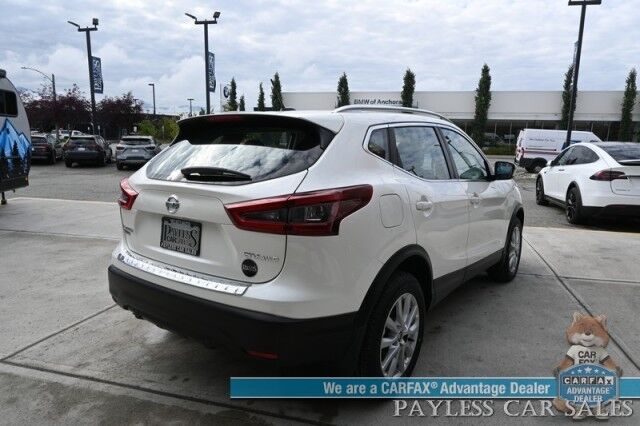 2020 Nissan Rogue Sport SL / AWD / All Weather Pkg / Auto Start / Power & Heated Seats / Heated Steering Wheel / Lane Departure & Blind Spot Alert / Apple CarPlay & Android Auto / AUX & USB Input / Back Up Camera / 1-Owner Anchorage AK