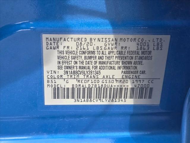 2020 Nissan Sentra SV Roseville CA