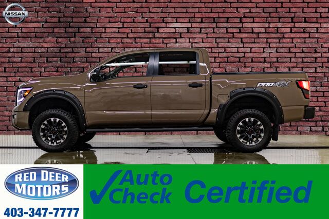 2020 Nissan Titan 4x4 Crew Cab Pro-4X Leather Roof Nav BCam