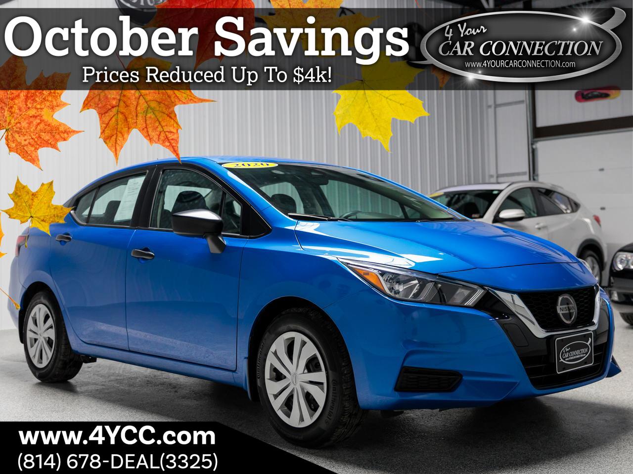 2020 Nissan Versa S Cranberry PA