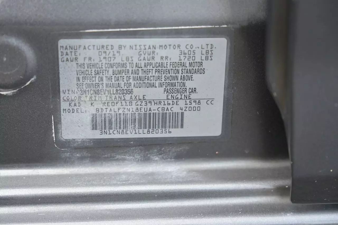 2020 Nissan Versa SV Sedan 4D Doral FL