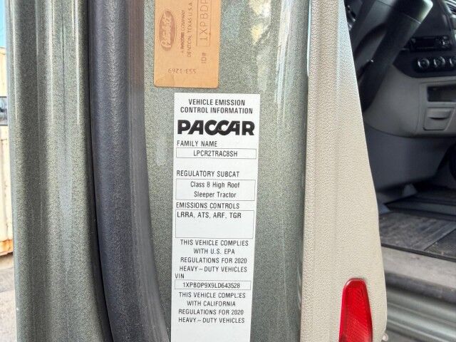 2020 Peterbilt 579 High Roof Sleeper Cab Tractor Trailer Truck Miami FL