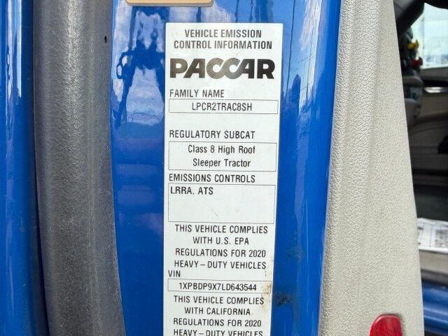 2020 Peterbilt 579 High Roof Sleeper Cab Tractor Trailer Truck Miami FL