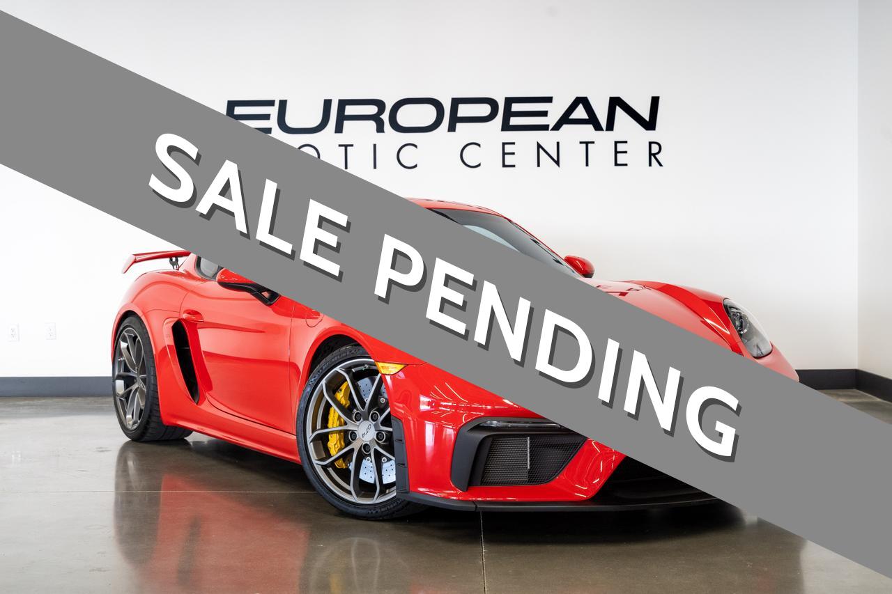 2020 Porsche 718 Cayman GT4