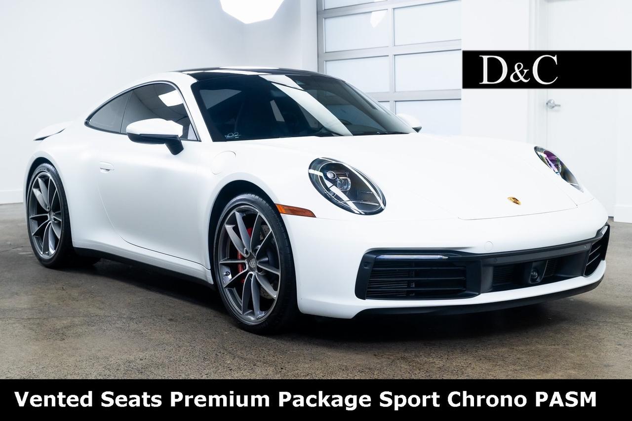 2020 Porsche 911 Carrera 4S Akrapovic Exhaust Premium Package Sport Chrono PAS Portland OR