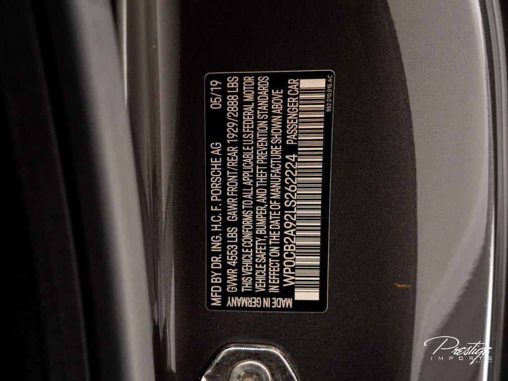 2020 Porsche 911 Carrera 4S Cabriolet North Miami Beach FL
