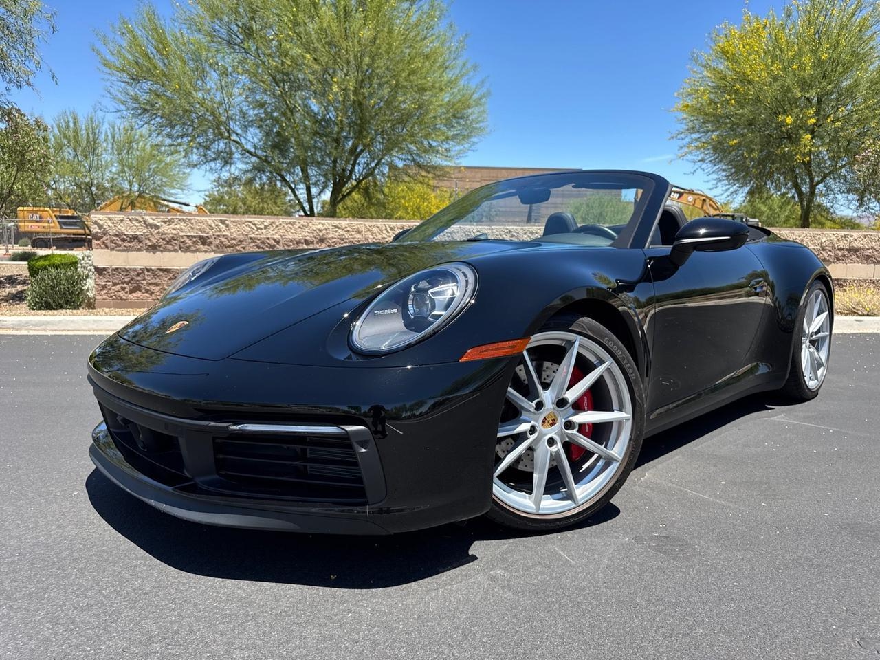 2020 Porsche 911 Carrera 4S Cabriolet Only 4k Miles 1-Owner