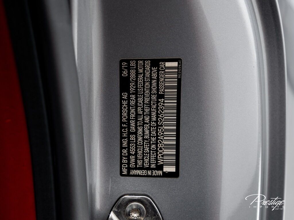 2020 Porsche 911 Carrera 4S North Miami Beach FL