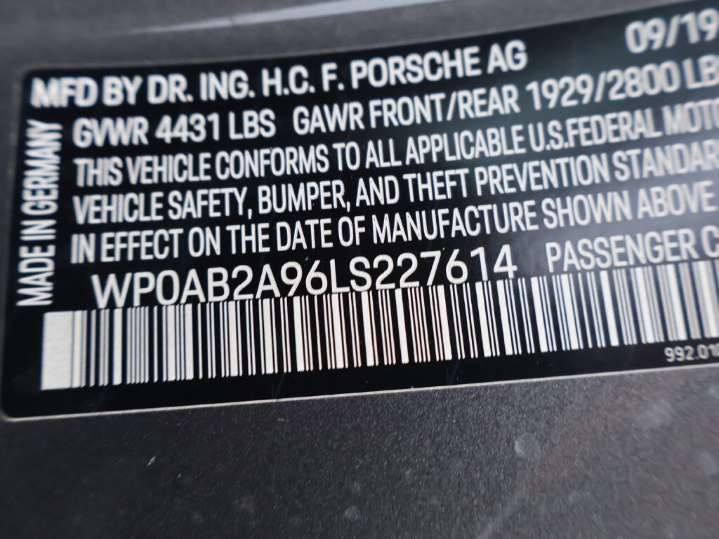 2020 Porsche 911 Carrera 4S San Clemente CA