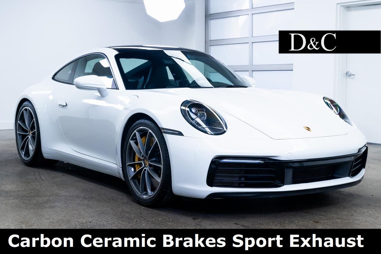 2020 Porsche 911 Carrera S Carbon Ceramic Brakes Sport Exhaust