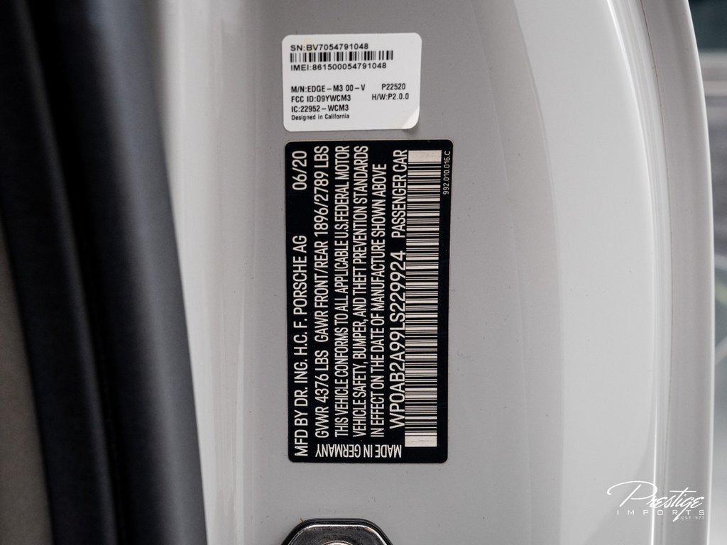 2020 Porsche 911 Carrera S Coupe North Miami Beach FL