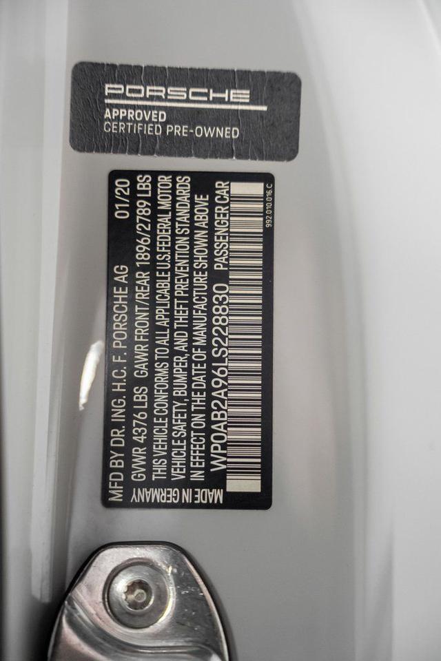 2020 Porsche 911 Carrera S Ft Lauderdale FL