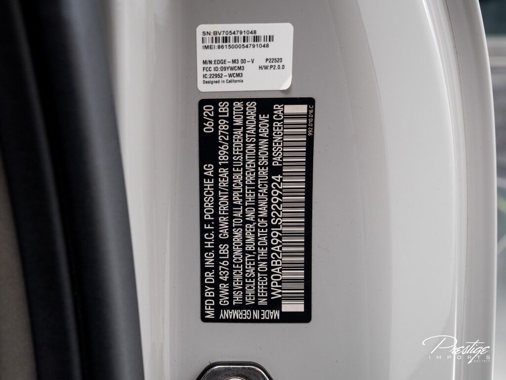 2020 Porsche 911 Carrera S North Miami Beach FL