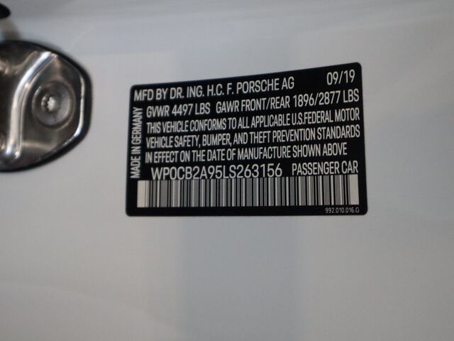 2020 Porsche 911 Carrera S Oshkosh WI