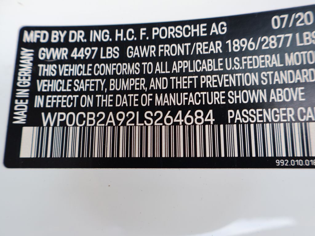2020 Porsche 911 Carrera S San Clemente CA