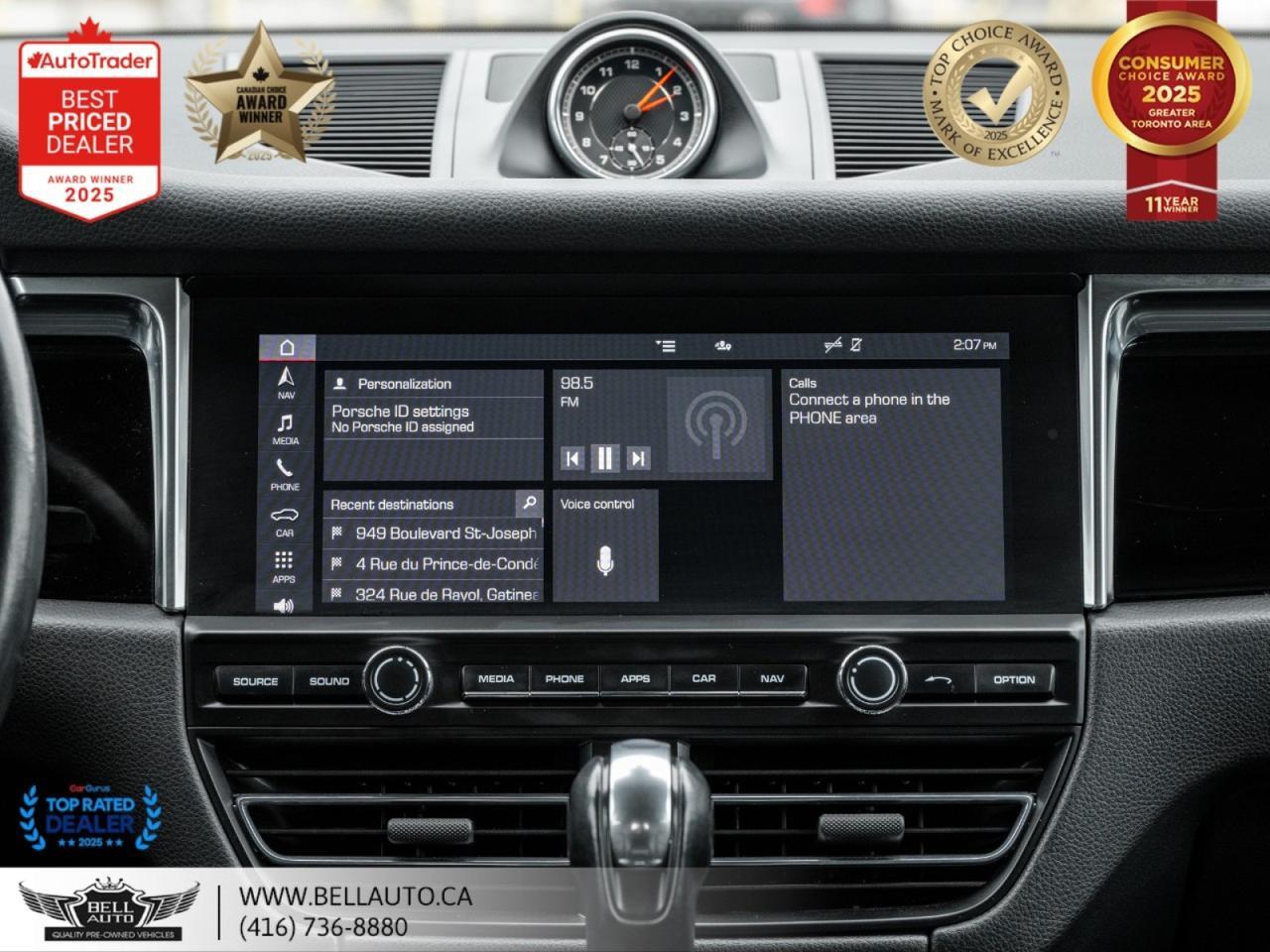 2020 Porsche Macan S | NAVI | B.CAM | PANO | BOSE | 21RSSPYDRRIMS | NOACCIDENT Toronto ON