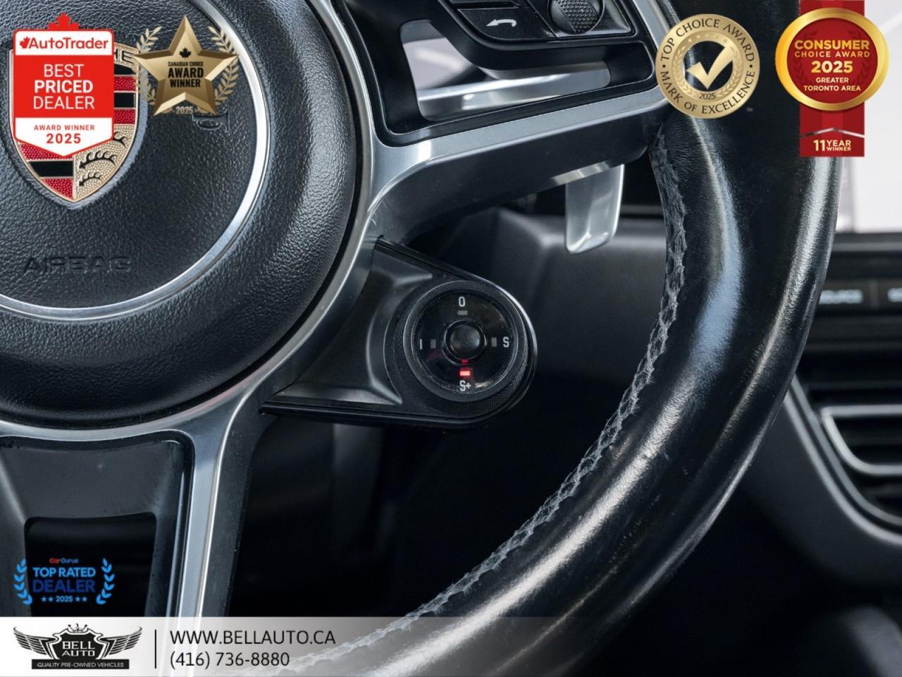 2020 Porsche Macan S | PRMPKGPLUS | 21"RSSPYDERWHEELS | PANO | TURBOCHRGV6 | SPORTCHRONOPKG | PARKASSIST Toronto ON