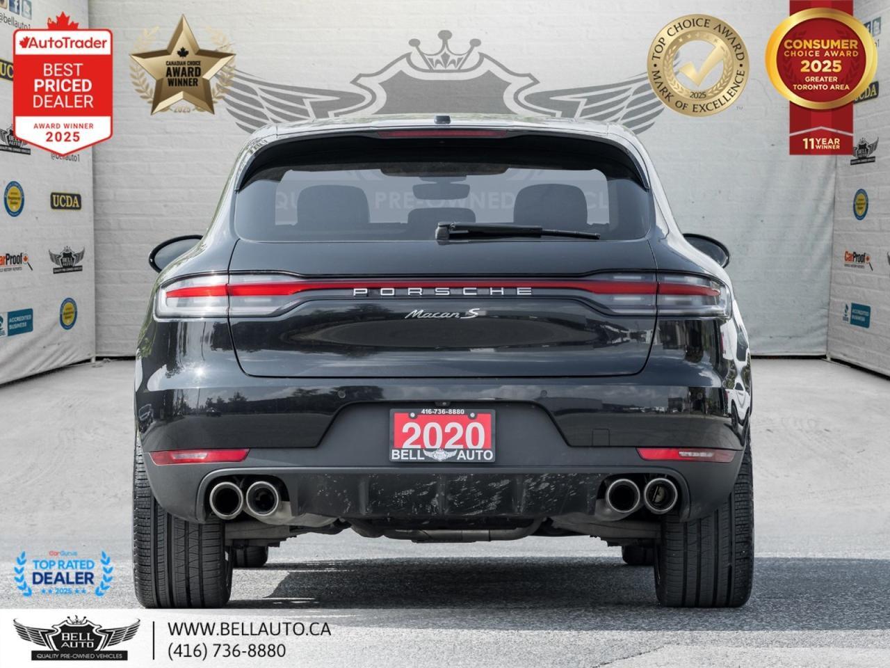 2020 Porsche Macan S | PRMPKGPLUS | 21"RSSPYDERWHEELS | PANO | TURBOCHRGV6 | SPORTCHRONOPKG | PARKASSIST Toronto ON