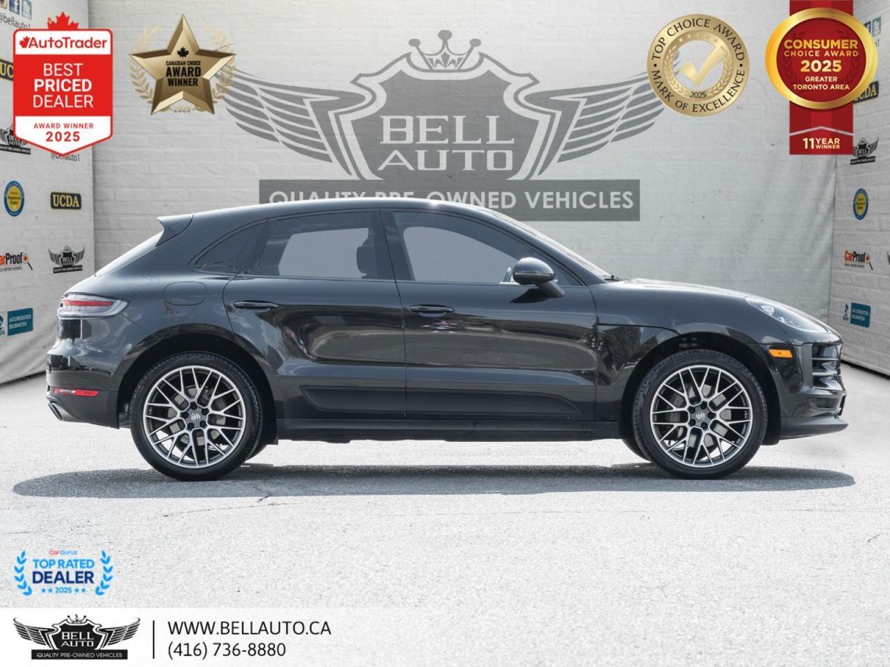 2020 Porsche Macan S | PRMPKGPLUS | 21"RSSPYDERWHEELS | PANO | TURBOCHRGV6 | SPORTCHRONOPKG | PARKASSIST Toronto ON