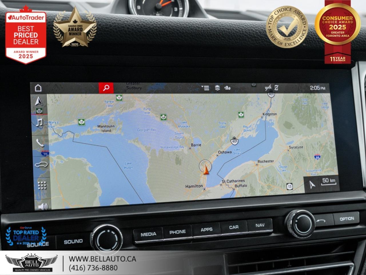 2020 Porsche Macan S NAVI B.CAM PANO BOSE 21RSSPYDRRIMS NOACCIDENT Toronto ON