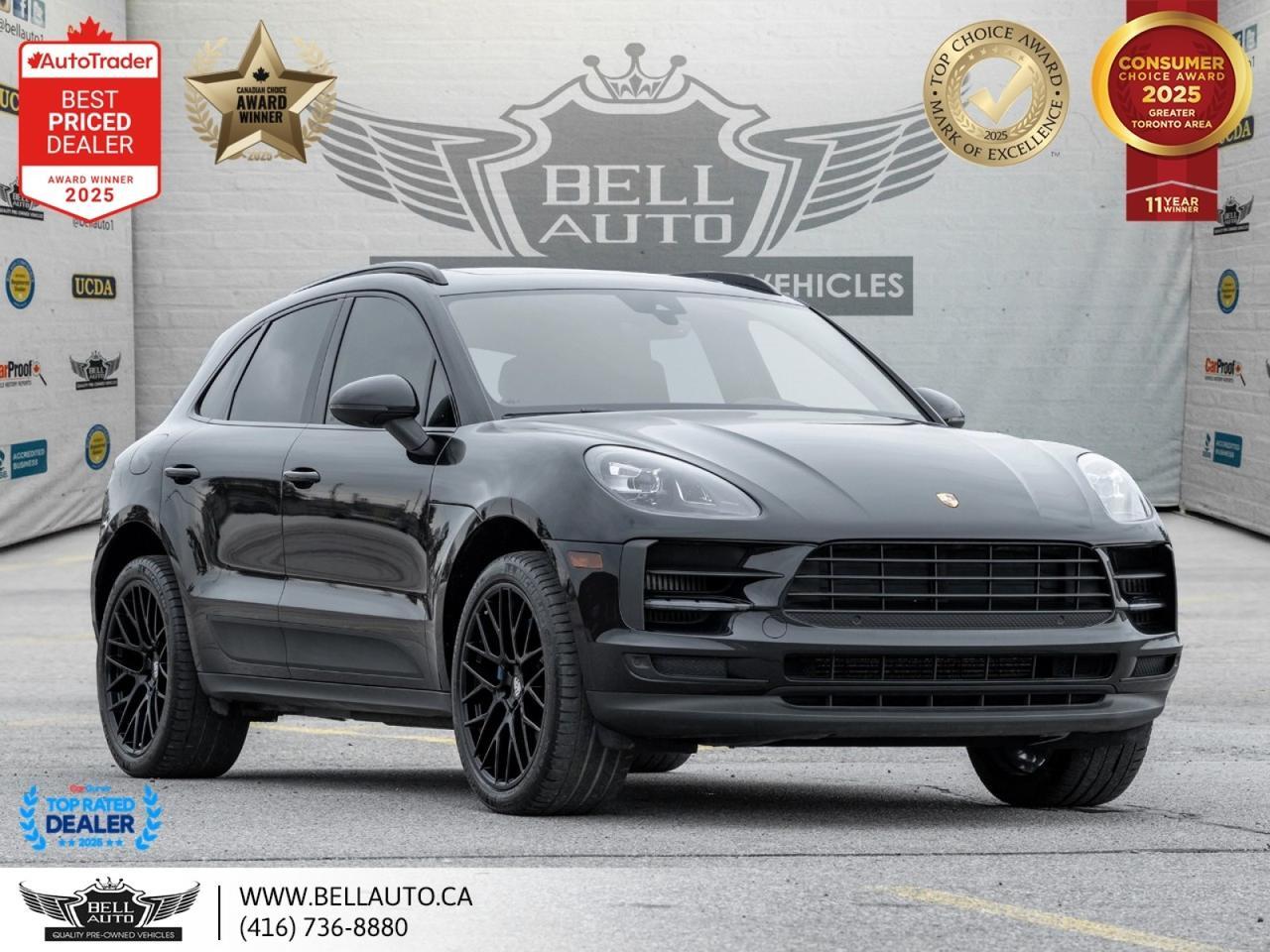 2020 Porsche Macan S NAVI B.CAM PANO BOSE 21RSSPYDRRIMS NOACCIDENT Toronto ON
