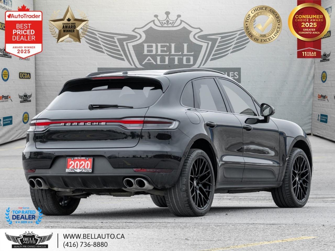 2020 Porsche Macan S NAVI B.CAM PANO BOSE 21RSSPYDRRIMS NOACCIDENT Toronto ON