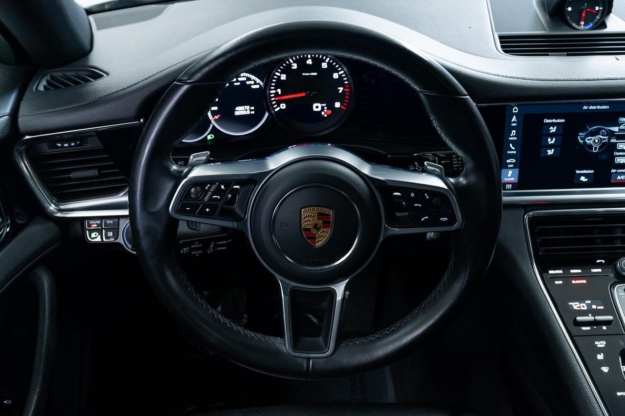 2020 Porsche Panamera 4 Premium Package Two-Tone Black/Chalk Leather Portland OR