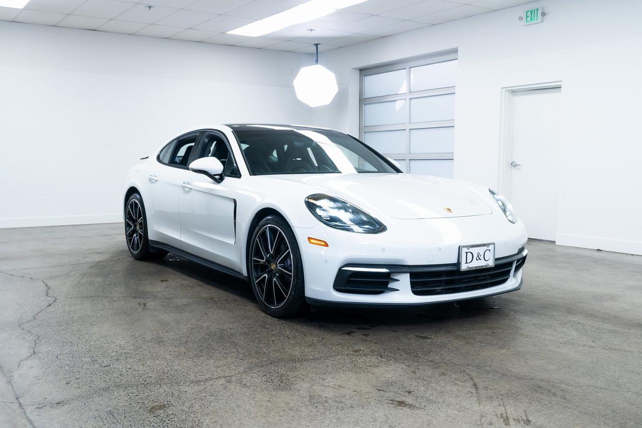 2020 Porsche Panamera 4 Premium Package Two-Tone Black/Chalk Leather Portland OR